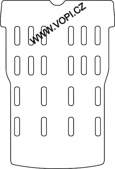 Autokoberce Renault Espace 1997 - 2002 zadní sada cely sada Perfectfit (3821-1)